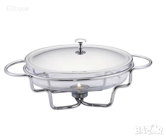 Съд за затопляне Bohmann, 1.6 л., Стоманен капак, Стъкло, Инокс, снимка 6 - Други - 52448658