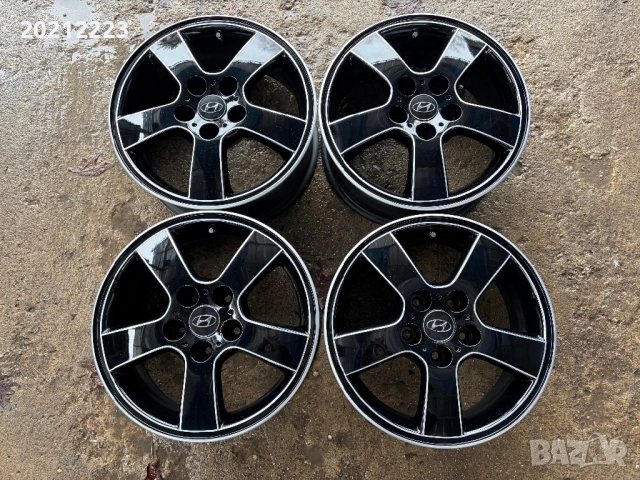 4 броя алуминиеви джанти за Hyundai Tucson 16, снимка 3 - Гуми и джанти - 53605607