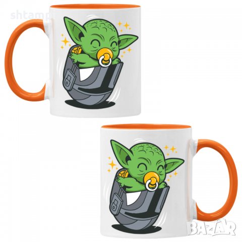 Чаша Star Wars baby yoda 3,Керамична Чаша, Кафе Чай, Игра,Изненада,Подарък,Повод,Празник,Рожден Ден, снимка 4 - Чаши - 38481517
