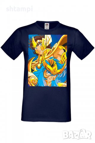 Мъжка тениска Saint Seiya Knights of the Zodiac,Анимация,игра,Празник,Повод,, снимка 6 - Тениски - 38122915