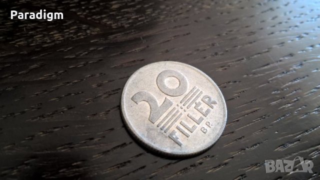 Монета - Унгария - 20 филера | 1968г.