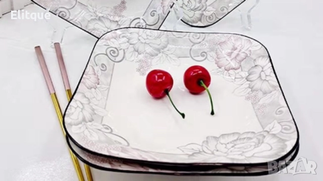 Овална керамична чиния 12,5", снимка 4 - Други - 52862447