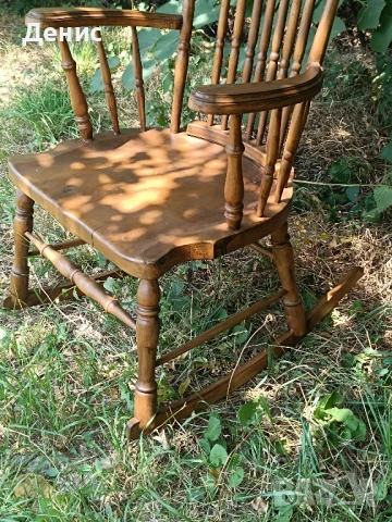 люлеещ немски стол, снимка 3 - Столове - 50746962