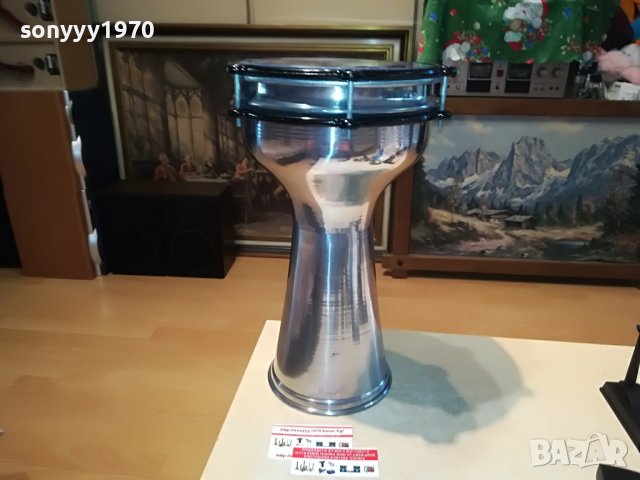 ИНОКС-ГОЛЯМА ТАРАМБУКА 40СМ 1606220849, снимка 2 - Ударни инструменти - 37101379