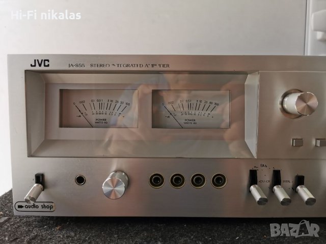 Stereo Стерео усилвател  JVC JA-S55  Made in Japan 1978, снимка 2 - Ресийвъри, усилватели, смесителни пултове - 38480319