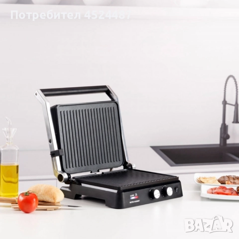 Грил 2в1 Taurus Bistro Gourmet, снимка 3 - Скари - 51537771