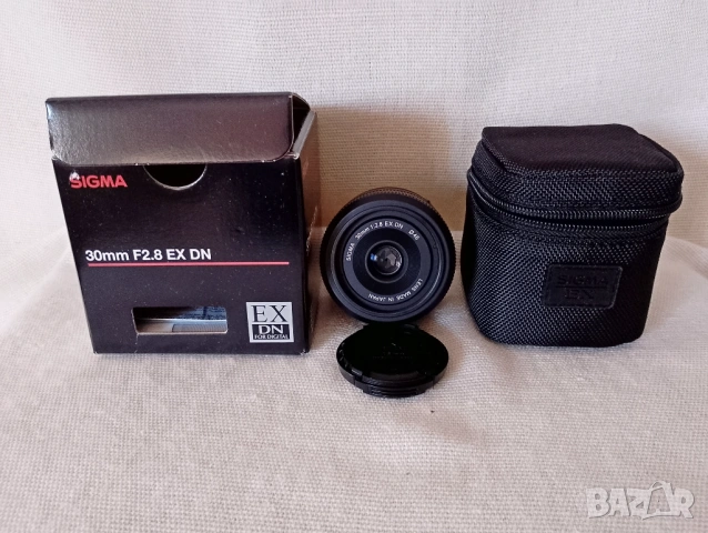 Продава Sigma 30/2.8 EX DN - Sony E mount 
