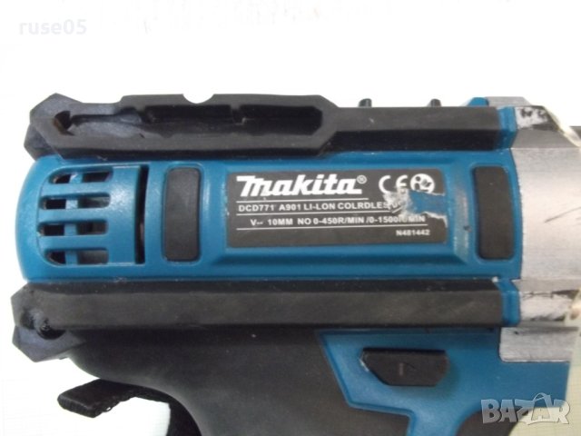 Акумулаторна бормашина "Makita" с батерии и зарядно работеща, снимка 6 - Бормашини - 43106338
