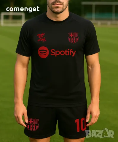 DRI-FIT екип тениска и шорти БАРСЕЛОНА / BARCELONA YAMAL с ИМЕ и НОМЕР по ИЗБОР!, снимка 2 - Детски комплекти - 50098836