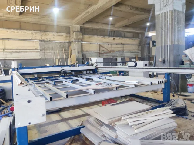 Пакеторазкройващ на 4300мм + товарач, испански 2019г, 90% нов, снимка 2 - Други машини и части - 49184139