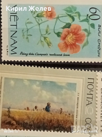 Стари пощенски марки от цял свят ВИЕТНАМ, СССР редки за КОЛЕКЦИЯ 51997, снимка 5 - Филателия - 53217407