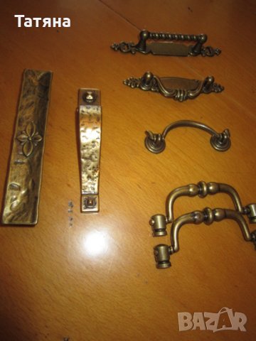 ОБКОВ  ОТ СЪСТАРЕН МЕСИНГ /дръжки за мебели/ ; ОРНАМЕНТИ за декорация  ;, снимка 6 - Други стоки за дома - 13969375