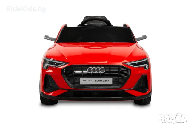 Луксозна детска акумулаторна кола AUDI ETRON SPORTBACK – Червен, с дистанционно и LED светлини, снимка 5 - Детски велосипеди, триколки и коли - 49973090
