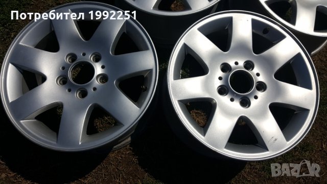 4бр. ляти джанти 7J16 5x120. Оригинални от BMW E46. Внос от Германия. Цената е за комплекта., снимка 10 - Гуми и джанти - 32318712