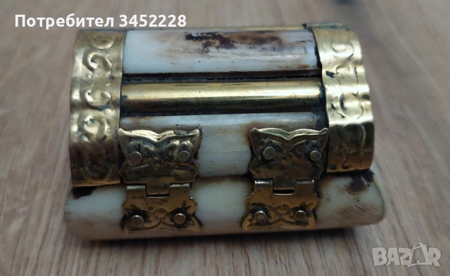 кутийка от кост за ценители , снимка 4 - Декорация за дома - 52406762