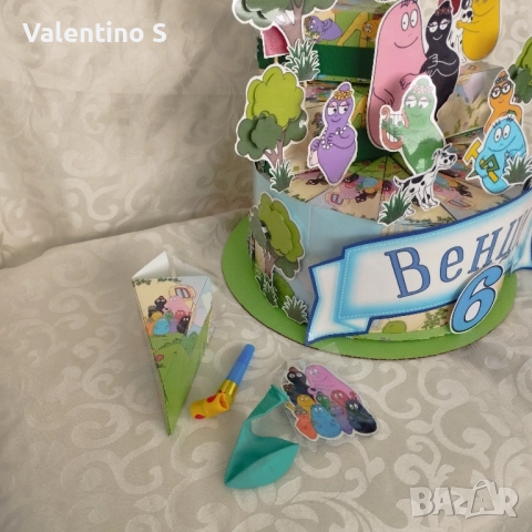 Ръчно изработени картонени торти, снимка 3 - Други - 46372642