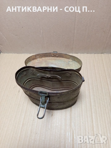 Соц Стара Метална Военна Кутия. НОМЕР 74., снимка 9 - Антикварни и старинни предмети - 53387405