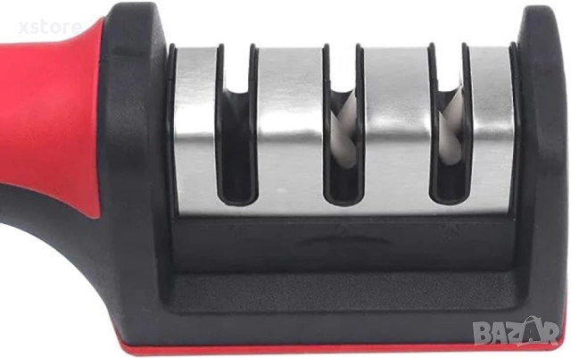 Ръчно точило за ножове и ножици 3в1, снимка 4 - Други инструменти - 52712447