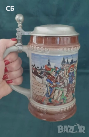 Колекционерски халби за бира от различни страни, снимка 12 - Чаши - 48749165