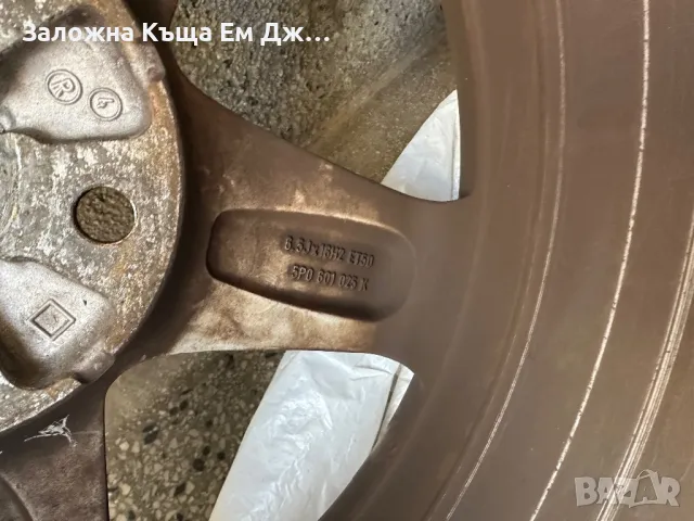 Алуминиеви джанти 5х112, с гуми Continental 205/55R16, снимка 5 - Гуми и джанти - 48567082