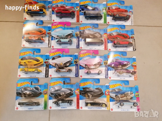Hot Wheels Corvet, Cadillac, Chevi, El Camino, Czinger, снимка 2 - Колекции - 52355642