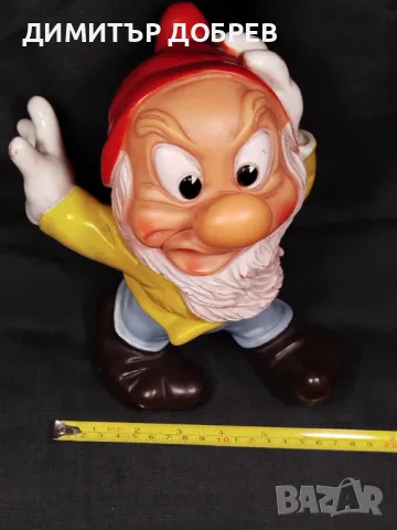 СТАРА РЕТРО ГУМЕНА ИГРАЧКА КУКЛА ДЖУДЖЕ DISNEY ITALY, снимка 9 - Колекции - 49182814