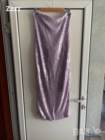 Дамска елегантна рокля с пайети, снимка 6 - Рокли - 52870112