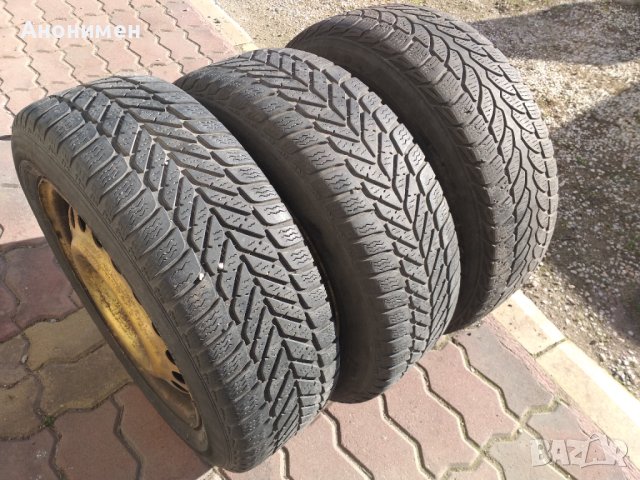 Желязни джанти с гуми за опел  астра х,зафира б 5х110, снимка 2 - Гуми и джанти - 43575061