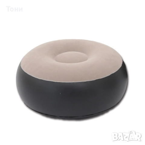 Преносимо надуваемо кресло и табуретка предназначена за почивка и релакс, снимка 5 - Дивани и мека мебел - 52586420