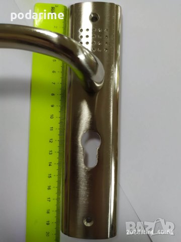 Дръжки, китайски стандарт, междуцентрие 50 мм - секретни, снимка 3 - Входни врати - 40427795