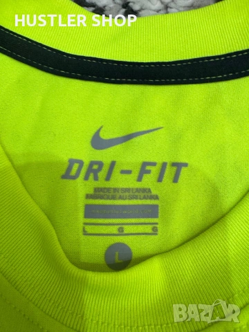 Мъжка тениска NIKE DRI-FIT. Размер L, снимка 6 - Тениски - 53067898