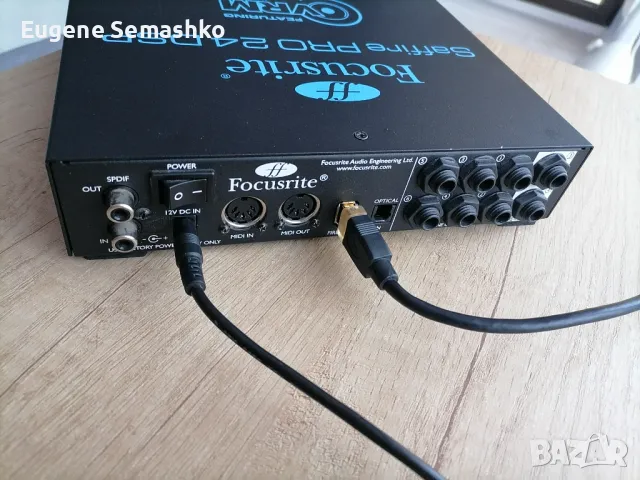 Аудио интерфейс Focusrite Saffire PRO 24 DSP, снимка 3 - Аудиосистеми - 50246608