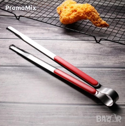 Щипка за храна QLLQ Кухненска щипка BBQ барбекю Щипка за сервиране, снимка 2 - Прибори за хранене, готвене и сервиране - 51922971