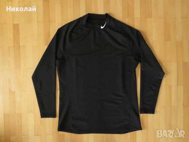 Nike Pro Warm мъжка блуза , снимка 2 - Спортни дрехи, екипи - 43214439