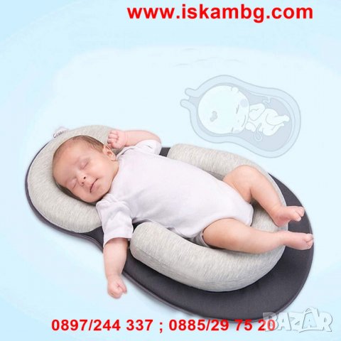 Бебешка възглавница - код 2485, снимка 1 - Спално бельо и завивки - 26713257