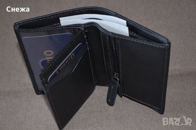 Liberto Buenos малък вертикален портфейл до 11 карти, снимка 9 - Портфейли, портмонета - 32578906