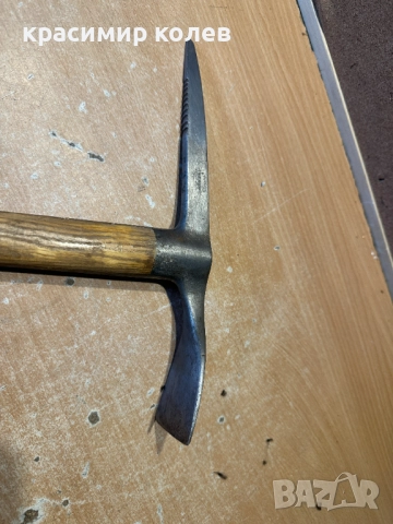 ръчно кован стар пикел, снимка 11 - Антикварни и старинни предмети - 52679280