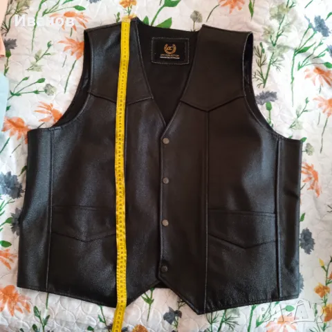 Кожен елек, снимка 2 - Други - 49975182