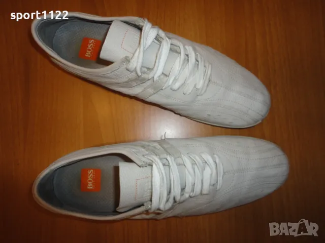 N41 Hugo Boss/естествена кожа/мъжки обувки, снимка 5 - Ежедневни обувки - 50287706