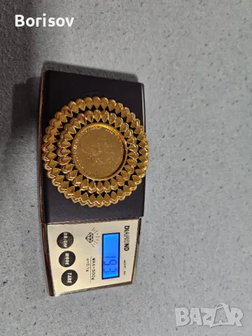 Продавам медальон реплика на 4 дуката Франц Йосиф, снимка 5 - Колиета, медальони, синджири - 47487486