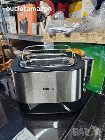 Тостер PHILIPS VIVA COLLECTION HD2637/90  , снимка 3 - Тостери - 53346277