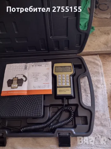 Електронна везна RCS220C до 100 кг  топ цена за Фреон и други стоки прецизност до-+5грама , снимка 6 - Везни - 49094859