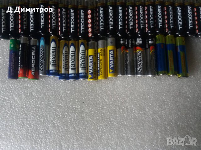 Батерии ААА лот от 126 броя!, снимка 5 - Друга електроника - 39963983