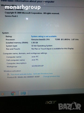 Лаптоп Acer 5620, снимка 2 - Лаптопи за дома - 20630611