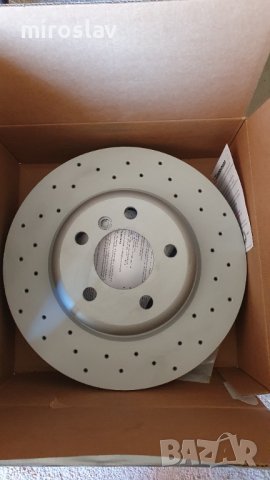 Нови предни надупчени двоино вентилирани дискове , снимка 4 - Части - 38942139