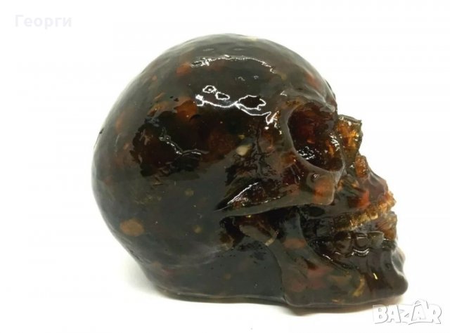 Масивна фигура от Балтийски кехлибар , снимка 3 - Други ценни предмети - 34636815