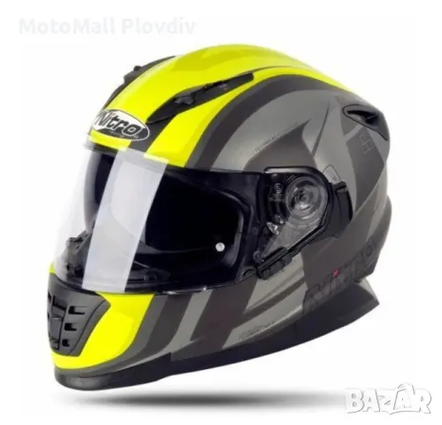 Шок цена! каска нитро nrs-01 nitro мото мотор писта шлем, снимка 11 - Аксесоари и консумативи - 49242944