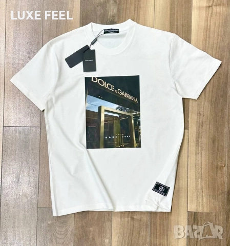 Дамски Памучни Тениски ⚜️ Dolce Gabanna , снимка 2 - Тениски - 52974484