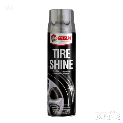 Спрей за гуми Getsun, полиране, 500мл.