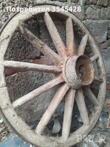 Автентично волско колело и чекрък, снимка 4 - Антикварни и старинни предмети - 50925281